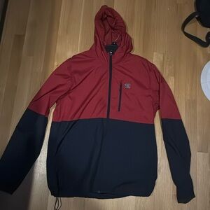 Mens DC Rain Jacket Size Large